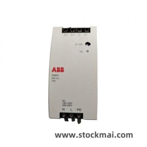 ABB SD833 Sequential Control Logic Module