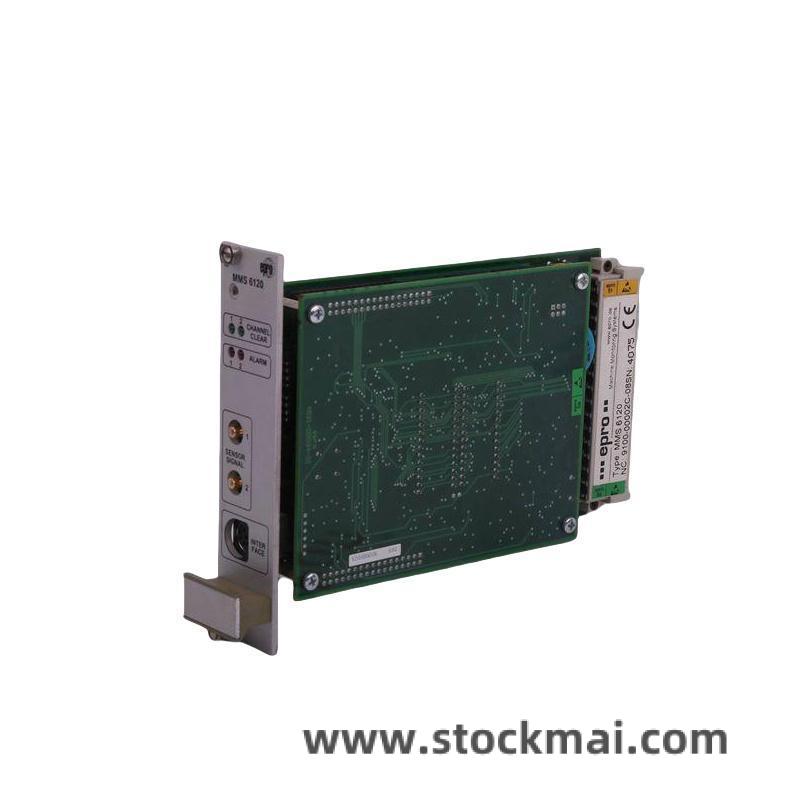 epro_mms6120_9100-00002-10_1.jpg EPRO MMS6120 High-Precision Dual Channel Shaft Displacement Monitor 9100-00002-10