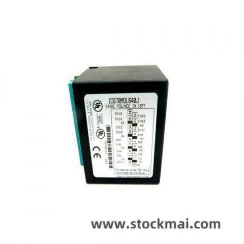 GE IC670MDL640 Extended Product Type: Output Module