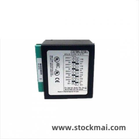 GE IS230TNCIH4C Control Module for Coal Feeding Speed in Ball Mill