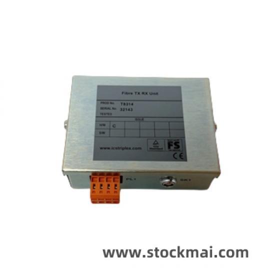 ics_triplex_t8314_1.jpg ICS Triplex T8314 Trusted Fiber TX RX Unit for Industrial Automation Control