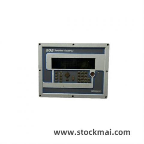 Woodward 9907-167: Control Unit with Program Upload/Download Capability