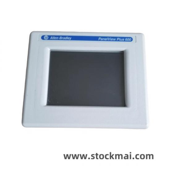Allen-Bradley 2711P-T6C20D PanelView Plus 600 Color Terminal, Touch Screen Control Panel