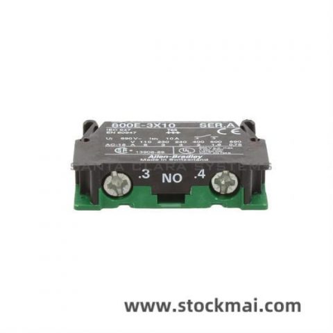 Advanced 800E-3X10 Contact Block: Robust and Durable Industrial Connection Solution