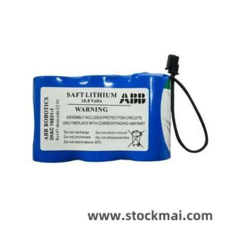 ABB 3HAC16831-1 10.8V & 3HAC13150-1 Battery Pack: High Performance Power Solution for Industrial Control Systems