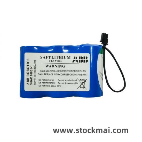 abb_3hac16831-1_10_8v_3hac13150-1_battery_pack.jpg ABB 3HAC16831-1 10.8V & 3HAC13150-1 Battery Pack: High Performance Power Solution for Industrial Control Systems