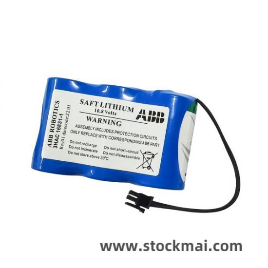 abb_3hac16831-1_10_8v_3hac13150-1_battery_pack_1.jpg ABB 3HAC16831-1 10.8V & 3HAC13150-1 Battery Pack: High Performance Power Solution for Industrial Control Systems