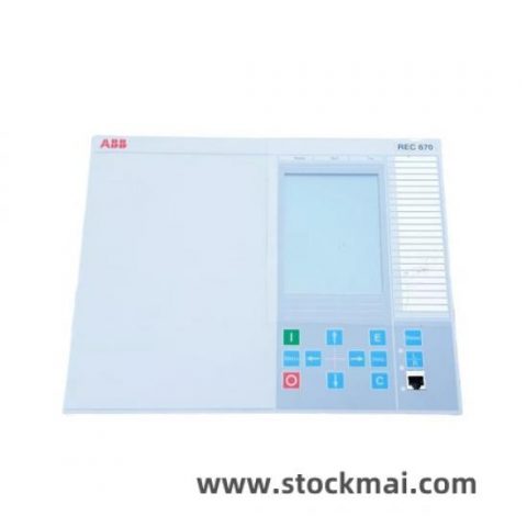 ABB REC670 1MRK000008-NB: Advanced Bay Control Display Module