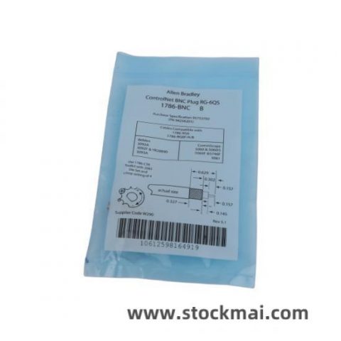 Allen-Bradley 1786-BNC/B ControlNet Media Coaxial BNC Connector, Precision for Industrial Control Solutions