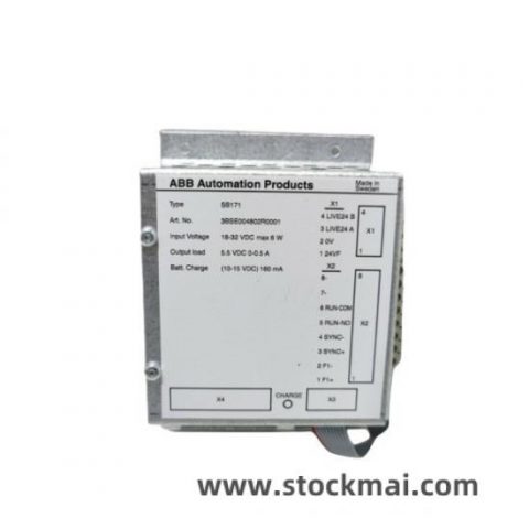ABB SB171 - 3BSE004802R0001 Power Supply Module