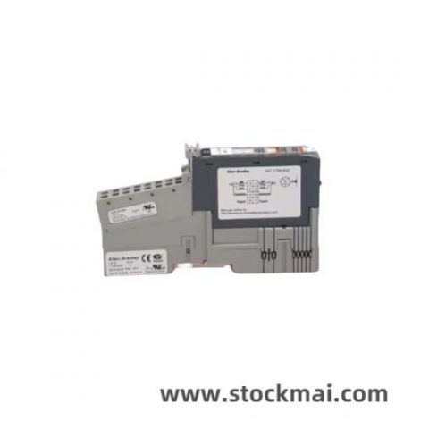 Allen Bradley 1734-MB POINT I/O Module, DIN Rail Installation