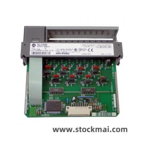 Allen Bradley 1746-OB8 Output Module - SLC 500, High-Power, Efficient Factory Automation