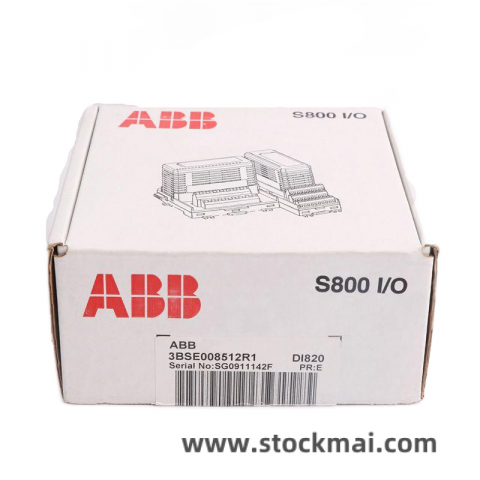 ABB DI820 3BSE008512R1 Digital Input Module for Industrial Control Systems